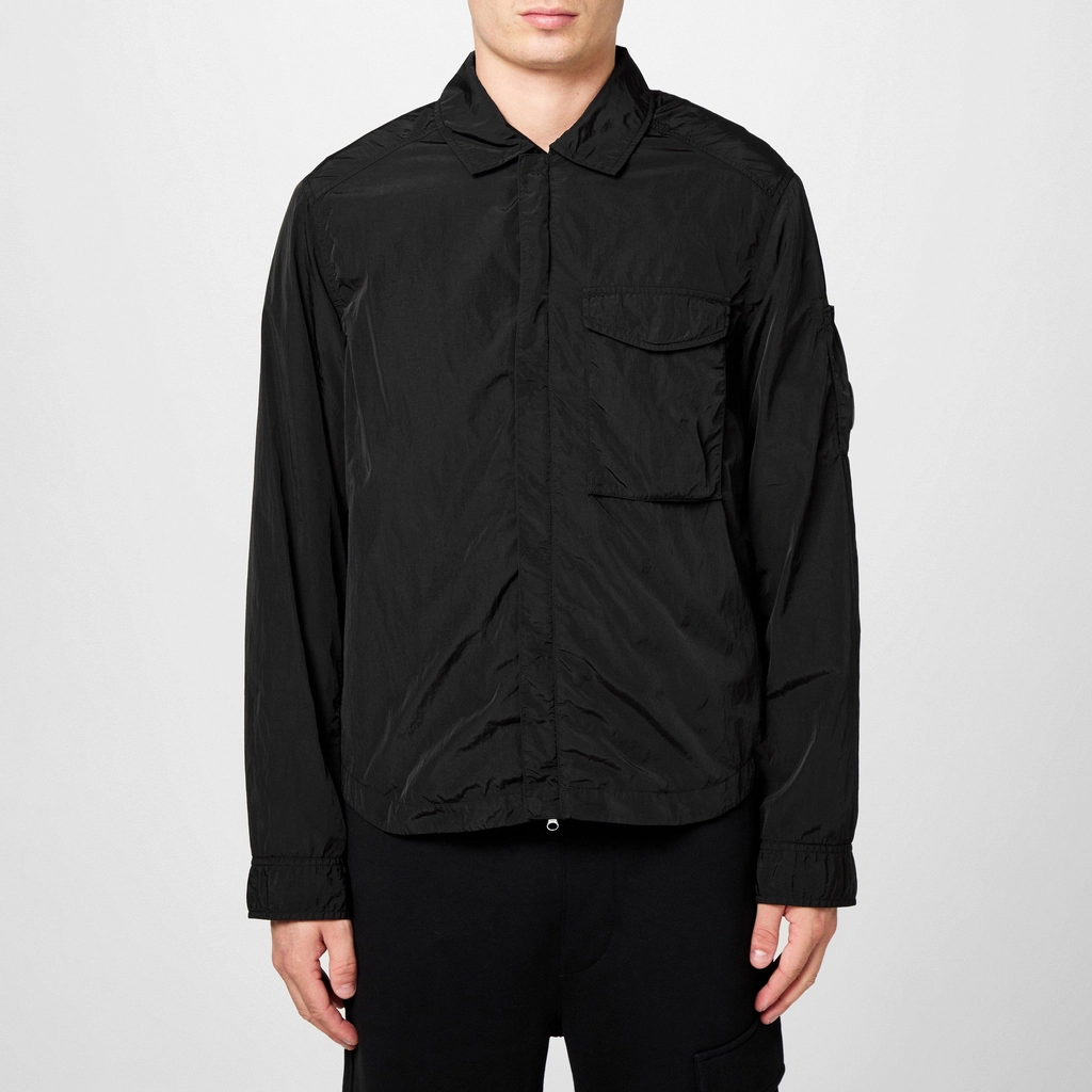 CP Company Chrome R Overshirt - Black 999